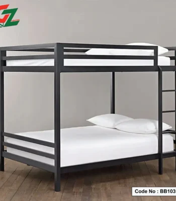 simple single bunk bed