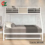 modern bunk bed with extra bed