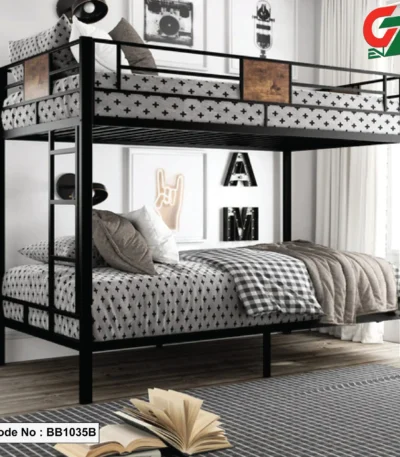 steel bunk bed