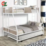 modern bunk bed with extra bed