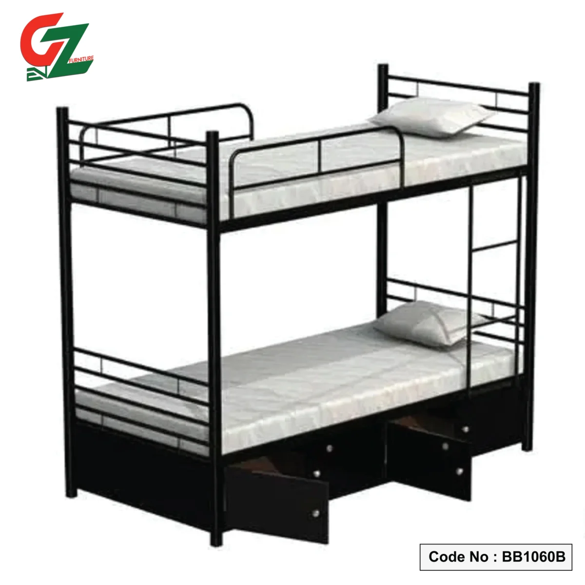 bunk bed with box