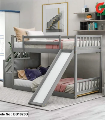 slider with bunk bed