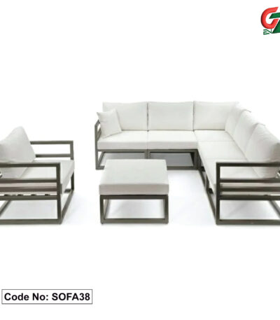 steel sofa