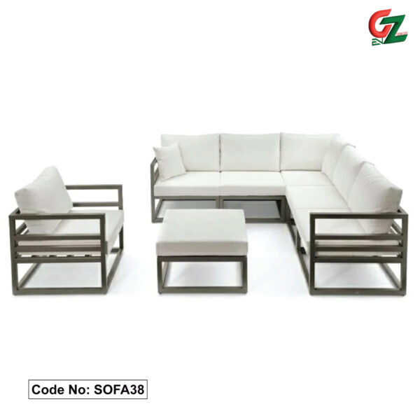 steel sofa