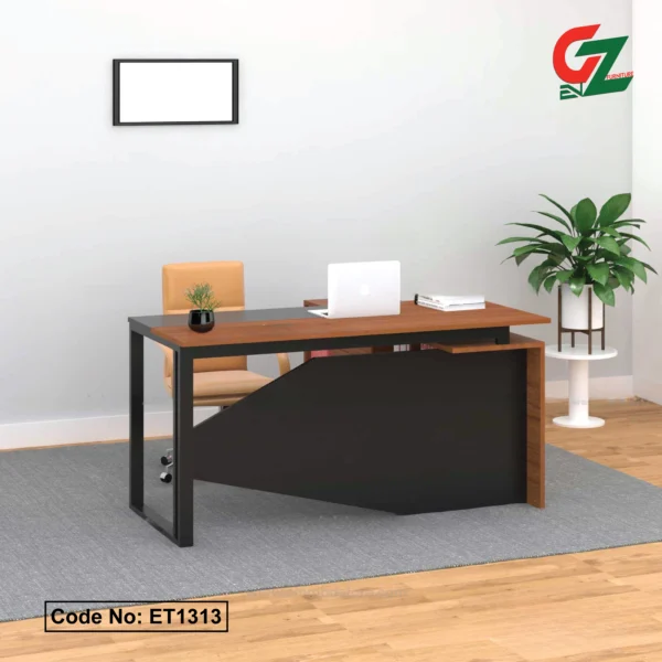 Executive Table With Side Table