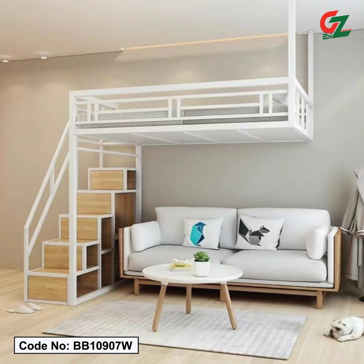 New Modern Loft Bunk Bed System