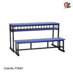 Fiber Top School Bench