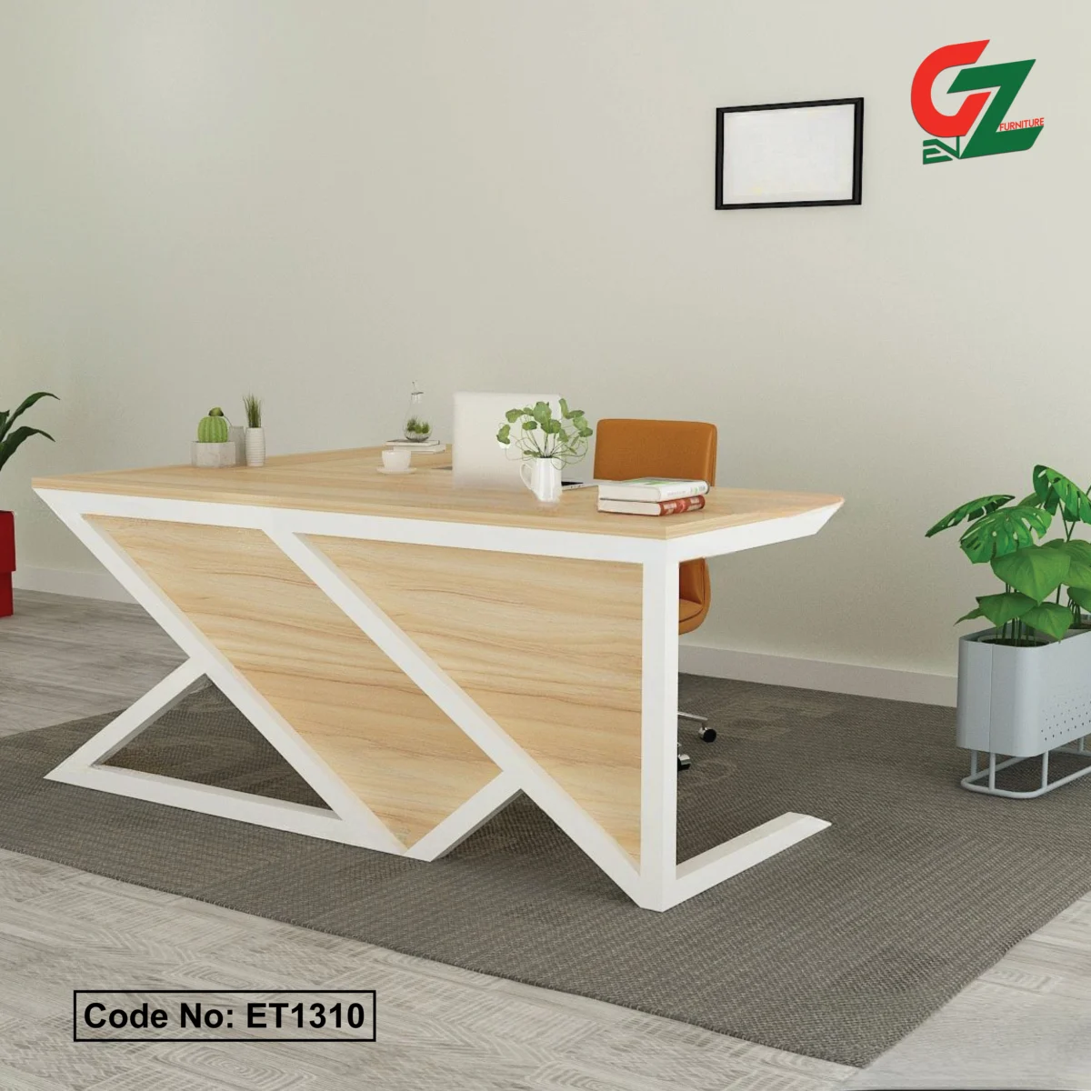 Stylish L SHAPED Executive Table 1310