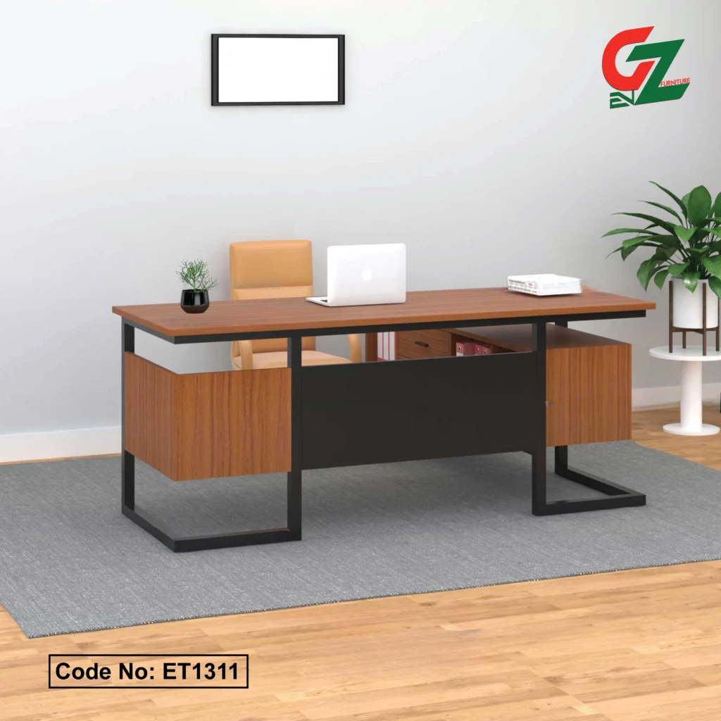 Executive Table With Side Table