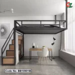 Stylish Modern Industrial Loft Bed