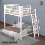 Loft Elevated Bunk Bed Iron Art Single