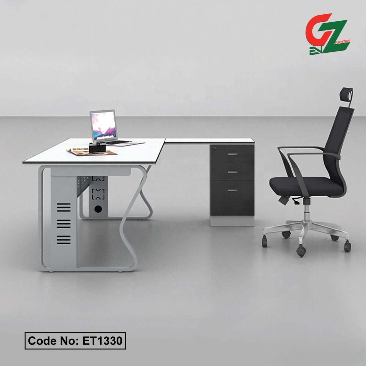 New-Design-CNC-Cutting-Executive-Office-Desk-ET-1330