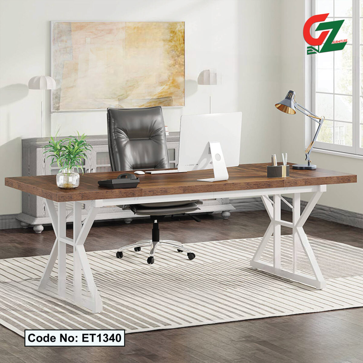 Rectangle Executive Desk