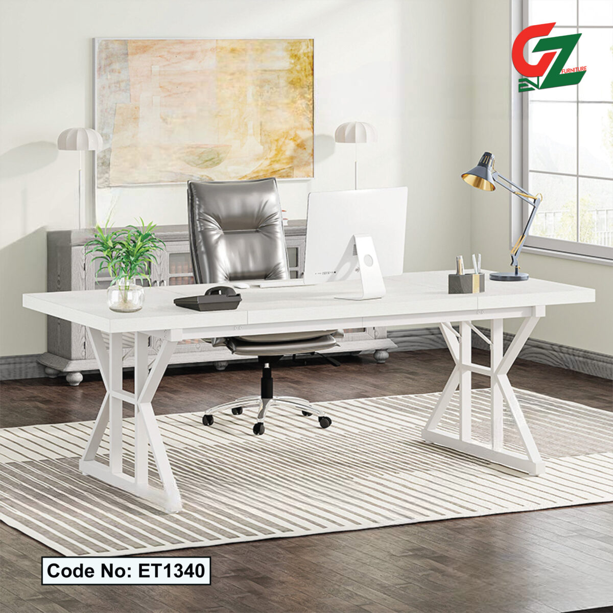 Rectangle Executive Desk