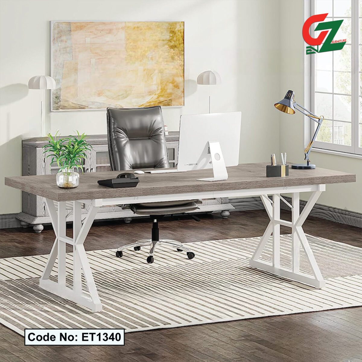Rectangle Executive Desk