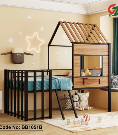 Space-Saving-Bunk-Beds-with-Built-In-Drawers