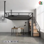 Modern Industrial Loft Bunk Bed