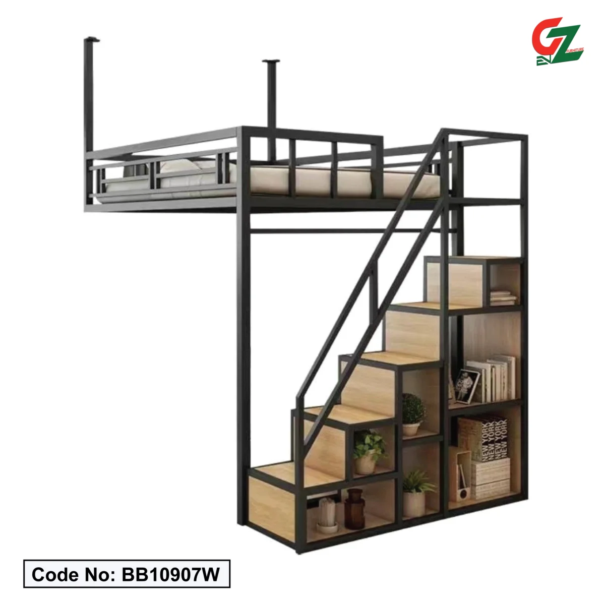 new design Loft Bunk Bed System