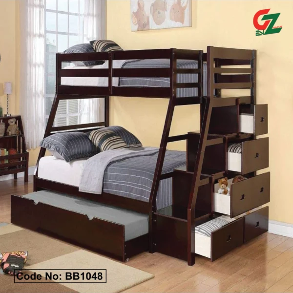 waredobe with bunk bed