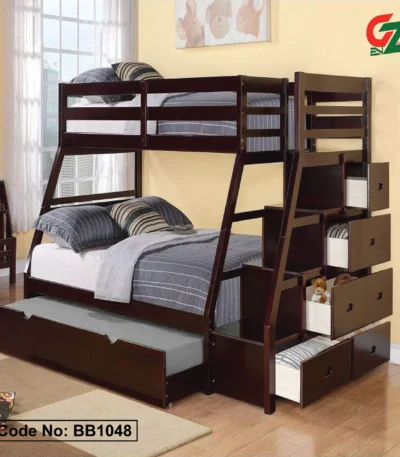 waredobe with bunk bed