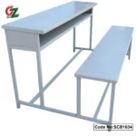 School Furniture Stainless Steel School Bench | SCB1634