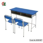 Best Kids Study Table - Blue and White