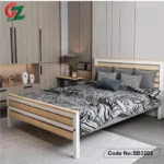 Steel-Double--Bed