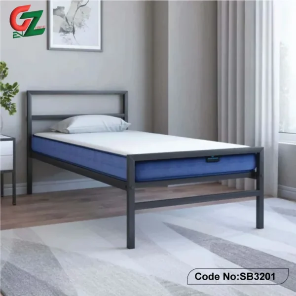 Steel-Single-Bed