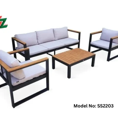 Modern Steel Sofa Suite