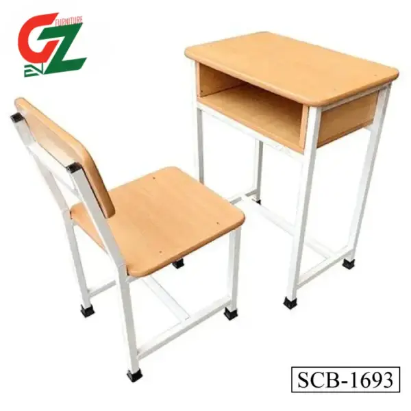 Study Desk Set - Ergonomic design for ultimate comfort and productivity.